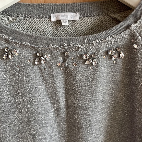 Artigili Girl/ Byblos’s Sparkly Top with Gems - Picture 3 of 9